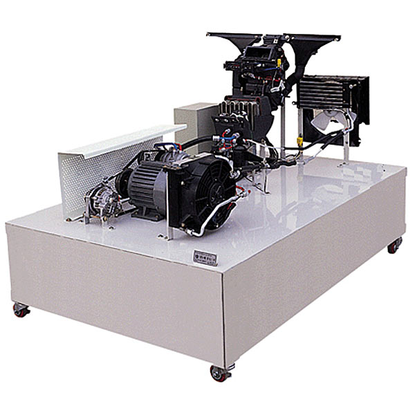 汽車空調系統接線、裝配、調試運行實訓臺,軍用汽車空調實訓臺