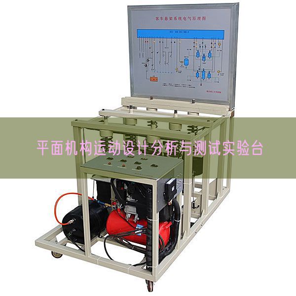 平面機構運動設計分析與測試實驗臺(圖1)