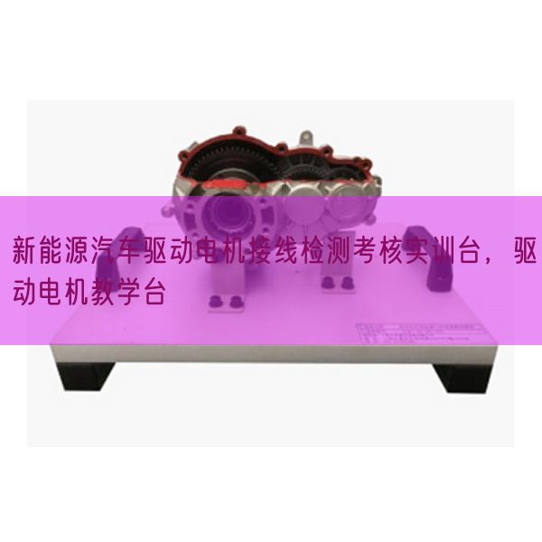 新能源汽車驅動電機接線檢測考核實訓臺，驅動電機教學臺(圖1)