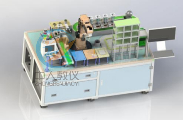 機器人與智能視覺實驗裝置,機器人綜合實訓裝置,機器人實訓5